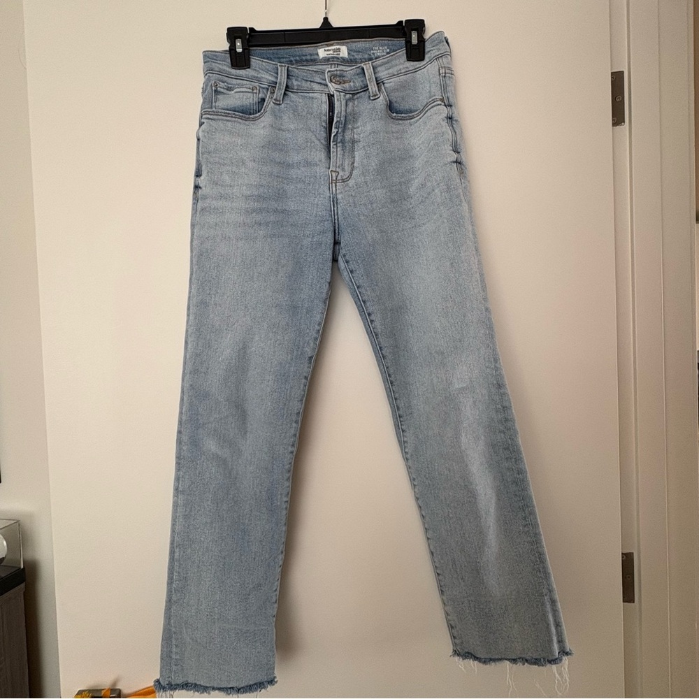 Kensie Vintage Luxe Light Blue High-Rise Jeans
